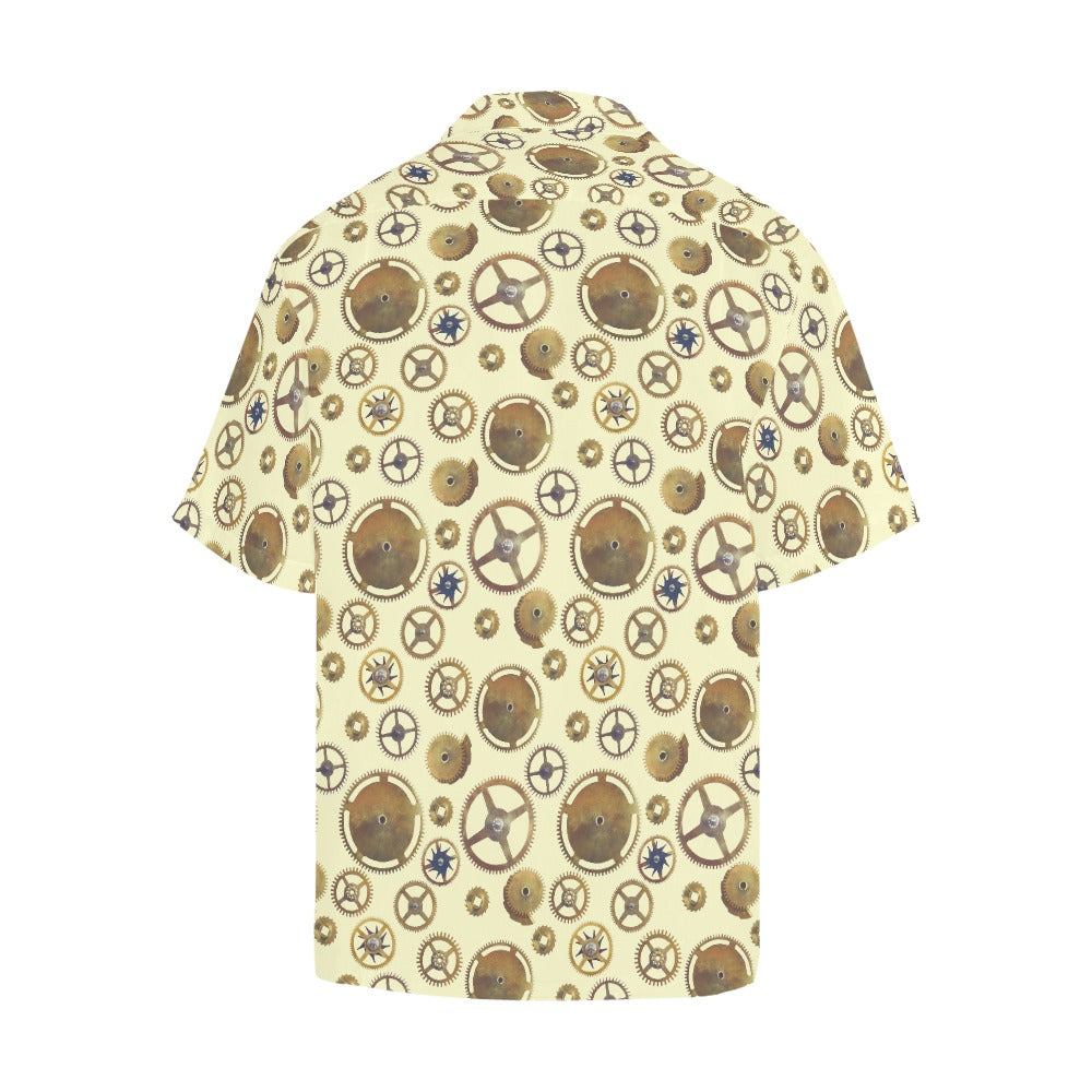 Men's Clock Gear All Over Print Hawaiian Shirt