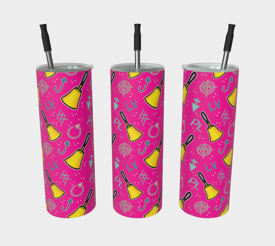 Cartoon Handbell Tumbler