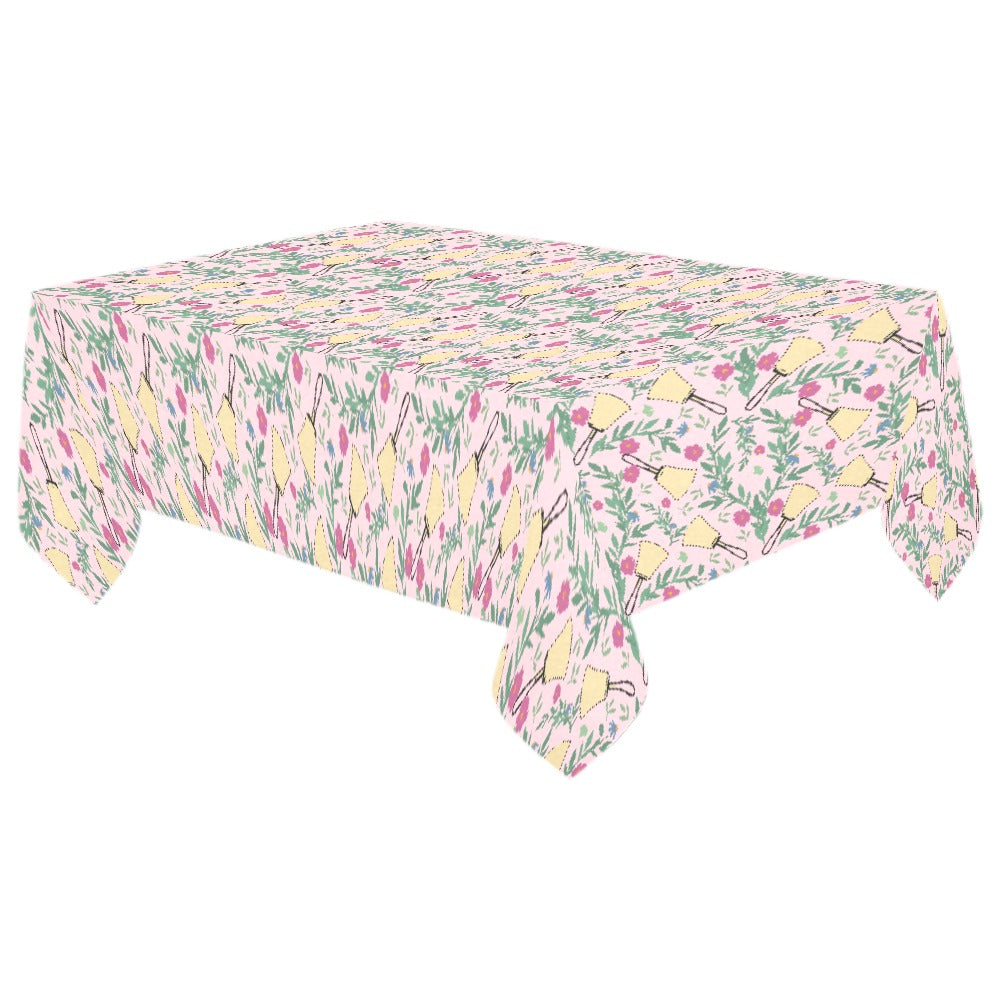 Floral Bell Random Tablecloth 104"x 60"