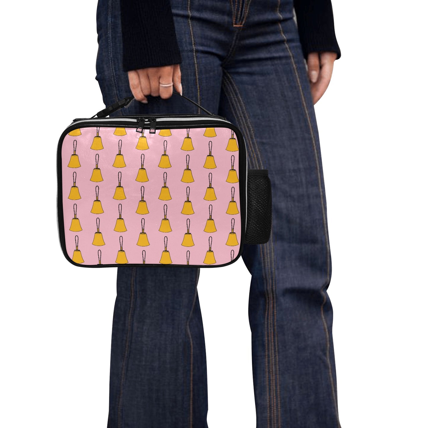 Handbell Leather Lunch Bag