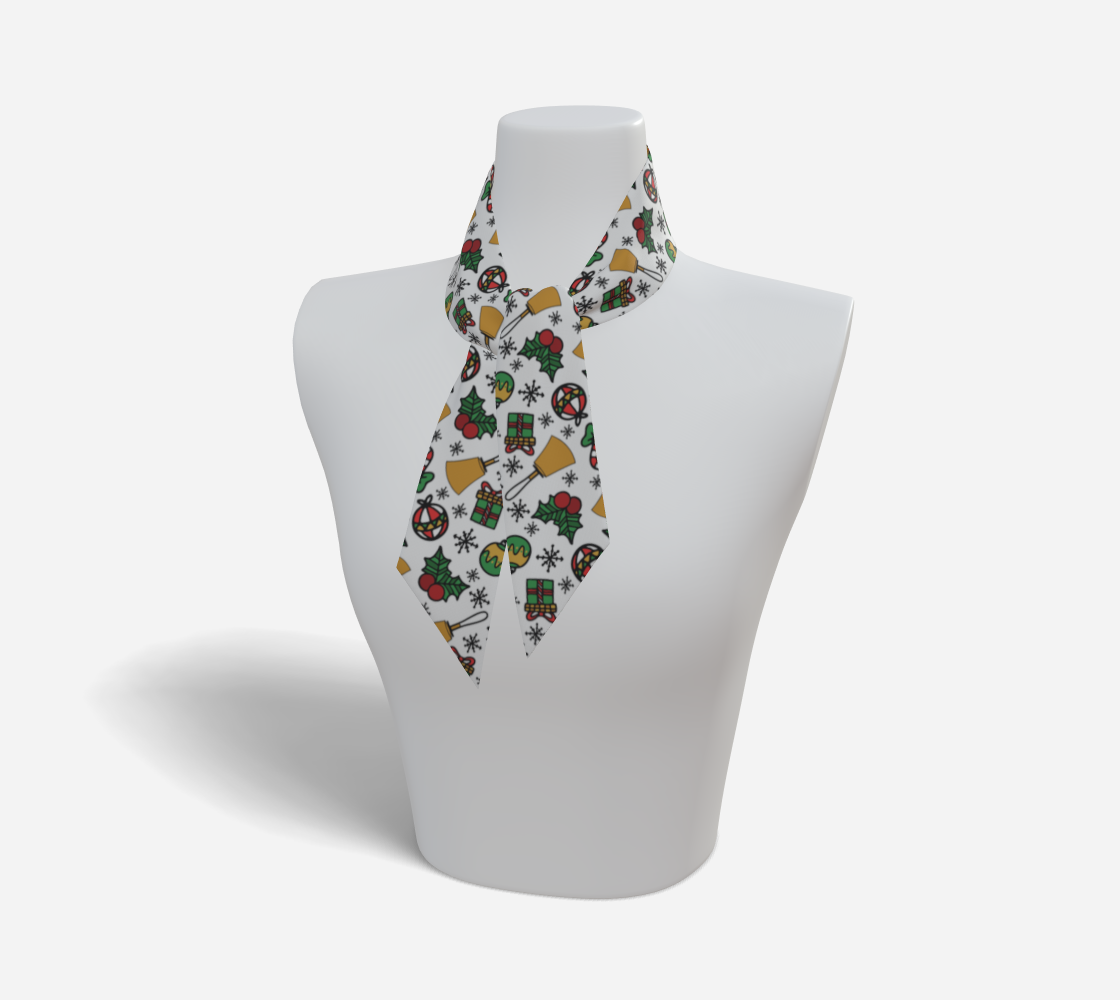 Christmas Bells Mini Scarf