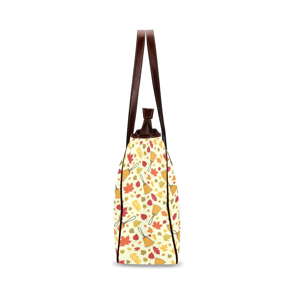 Handbell Autumn Leaves Classic Tote Bag