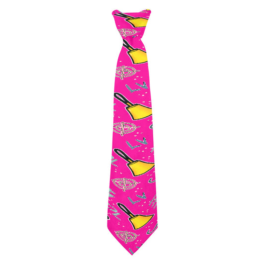 Cartoon Handbell Necktie