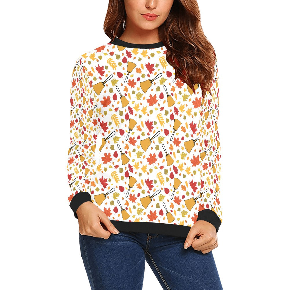 Autumn Handbell Print Sweatshirt
