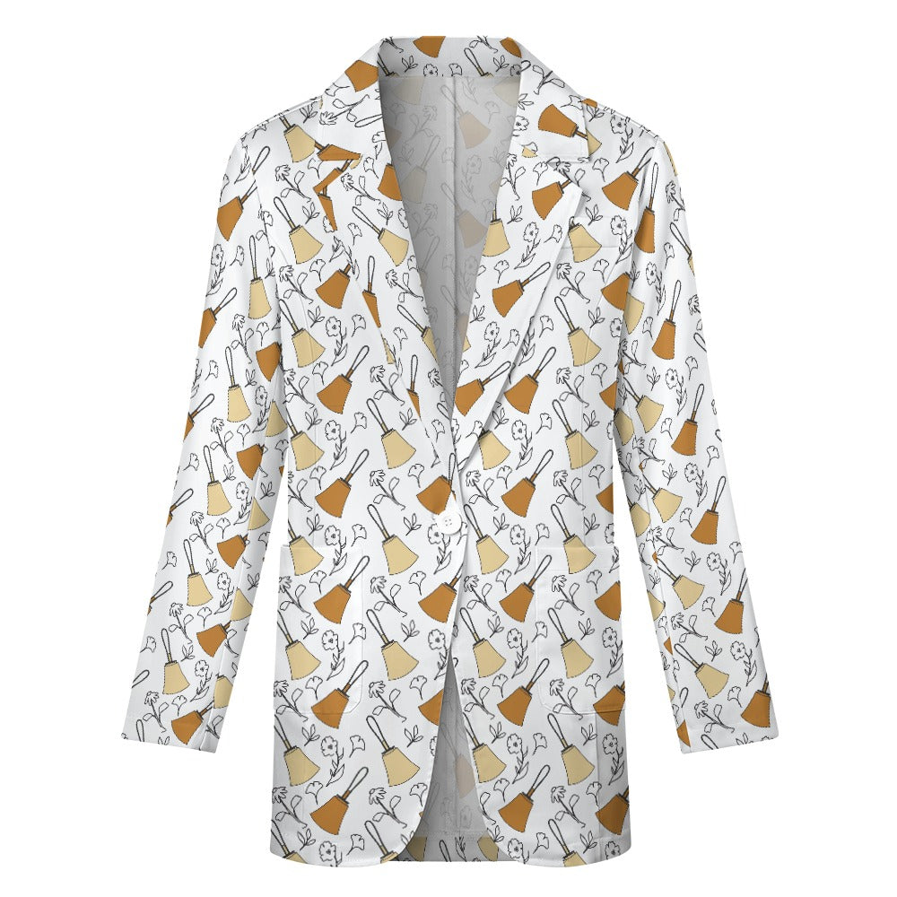 Women's Bell Floral Black & White Casual Suit