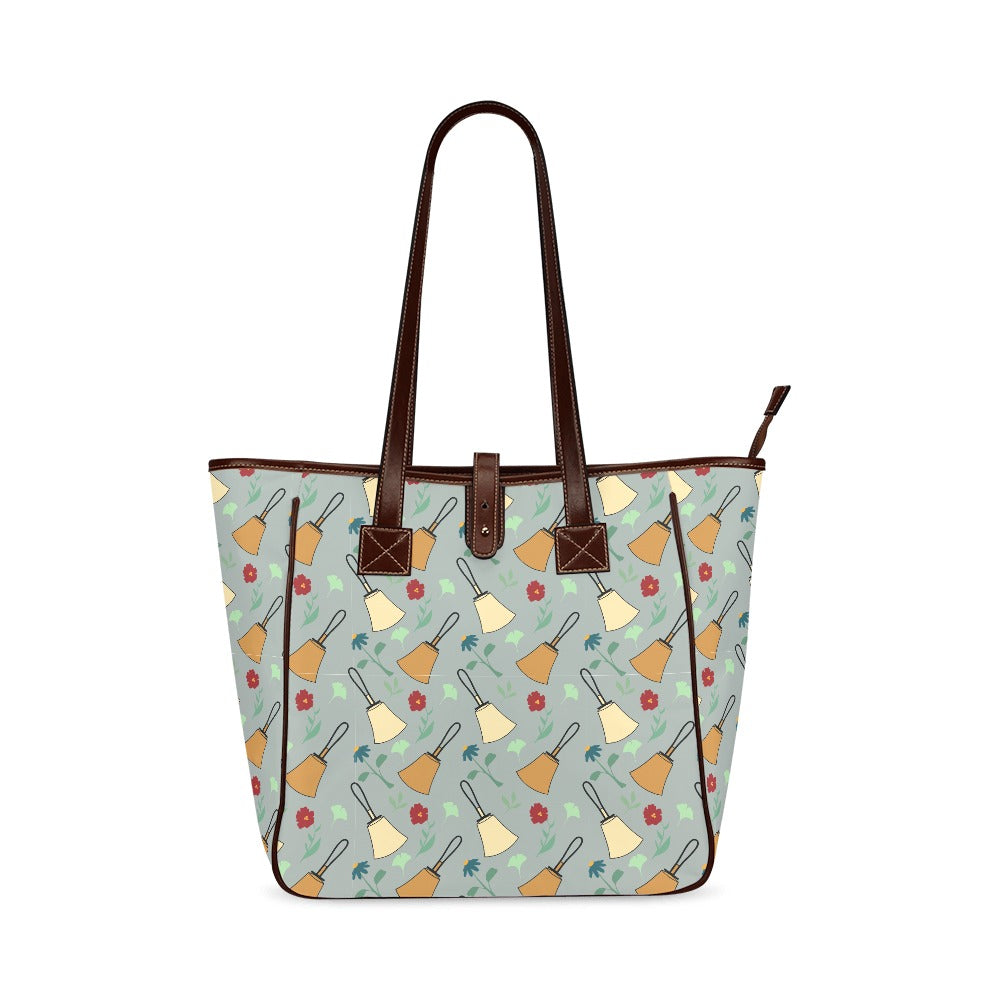 Bell Floral Light Blue Classic Tote Bag