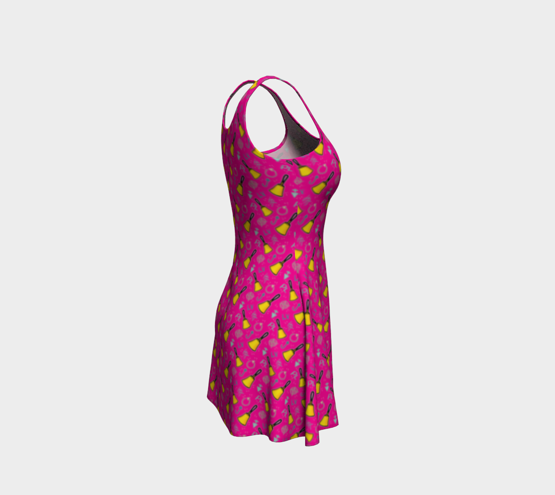 Cartoon Handbell Tank Dress