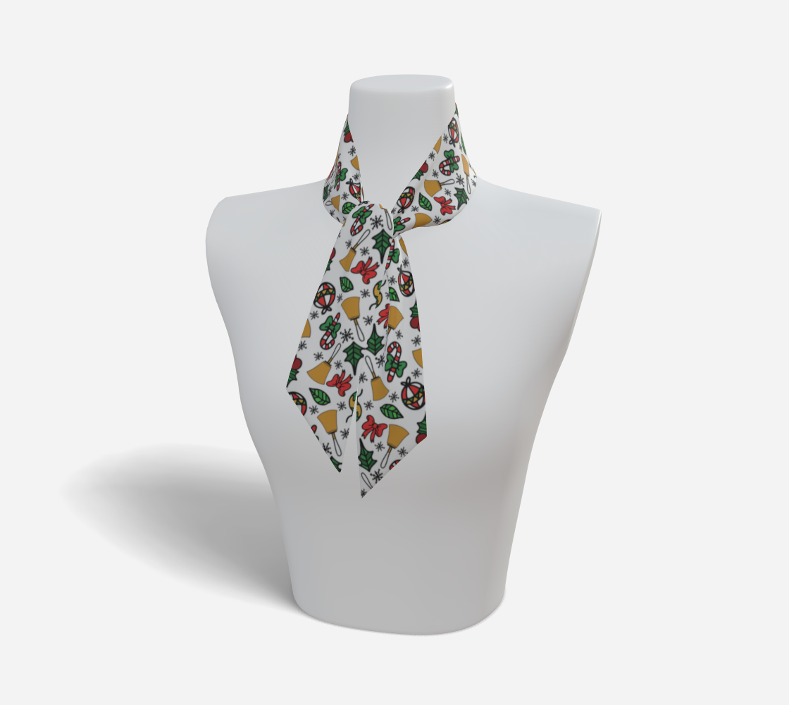 Christmas Bells Mini Scarf