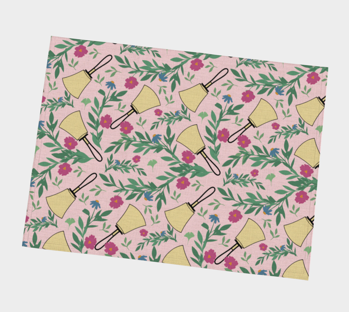 Bell Floral Placemats (single or set of 4)