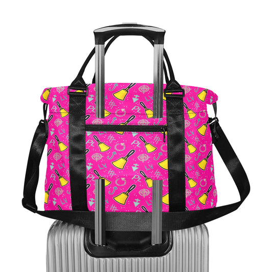 Cartoon Handbell Large Capacity Duffle Bag