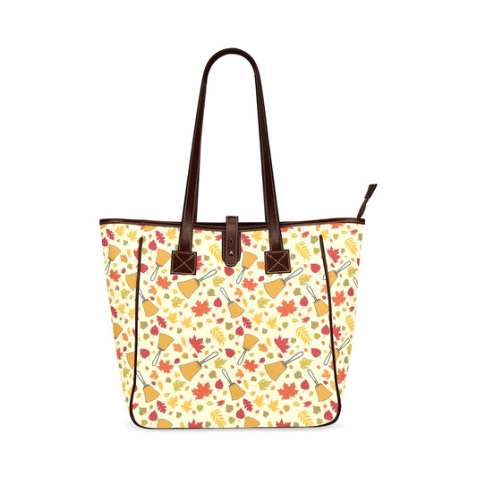 Handbell Autumn Leaves Classic Tote Bag