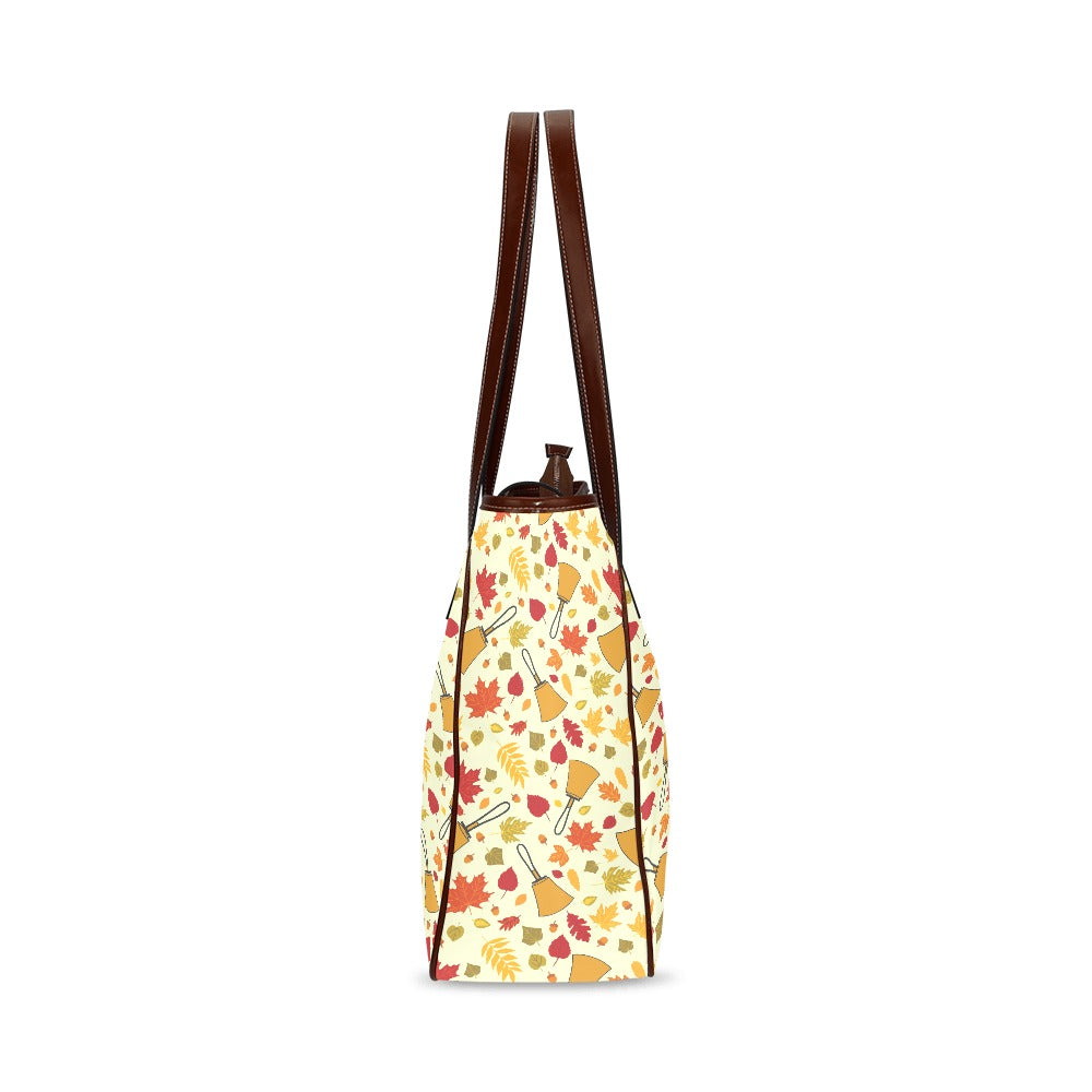 Handbell Autumn Leaves Classic Tote Bag