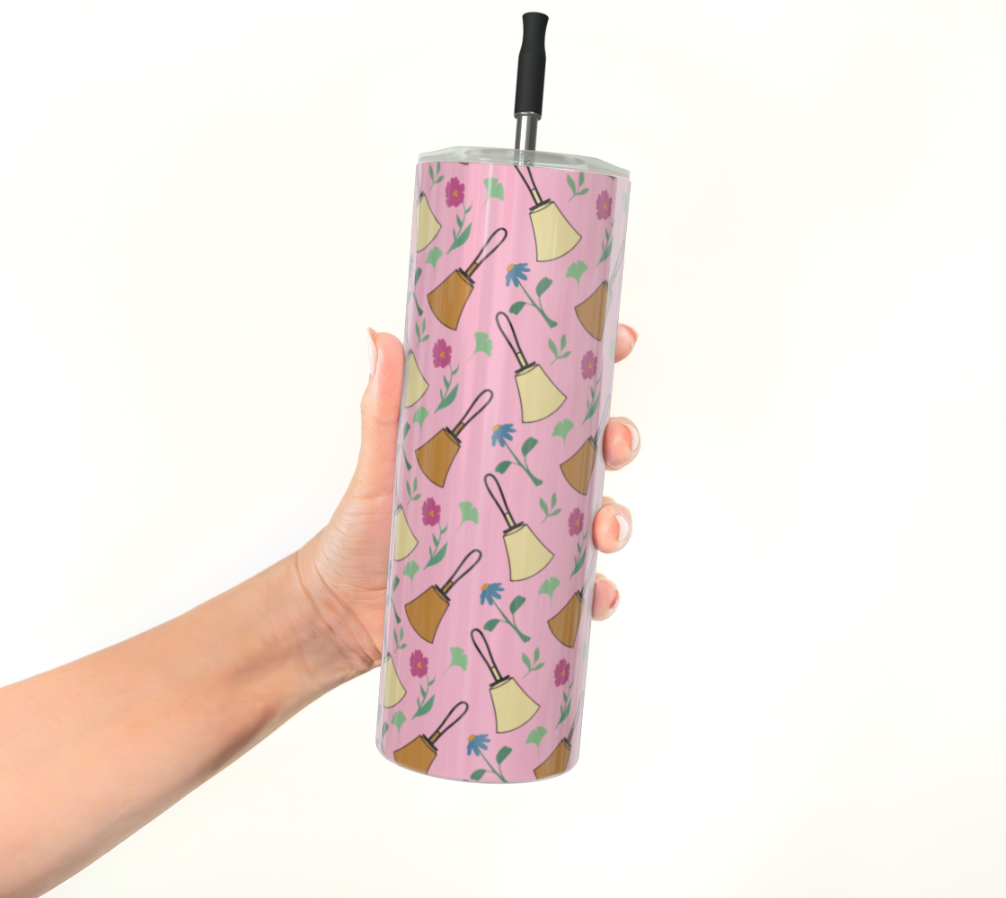 Stainless Steel Tumbler Pink