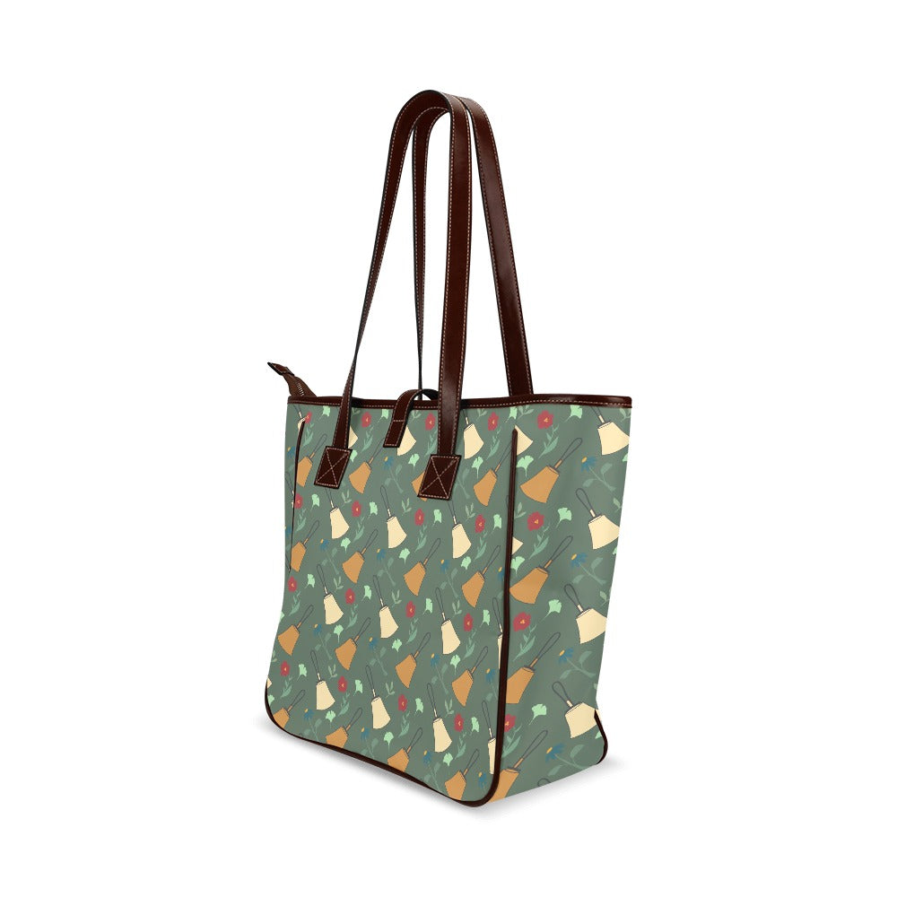 Bell Floral Deep Green Classic Tote Bag