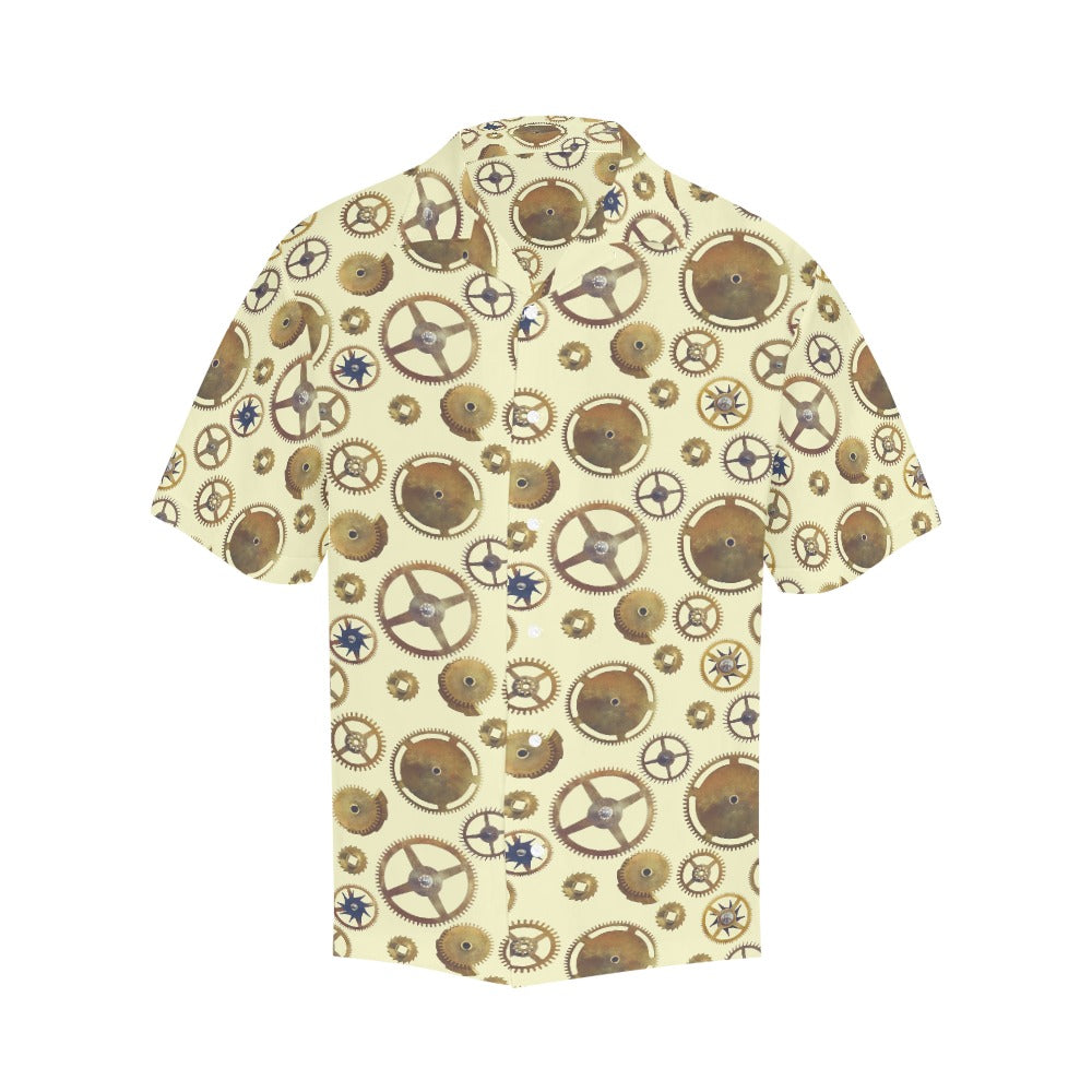 Men's Clock Gear All Over Print Hawaiian Shirt