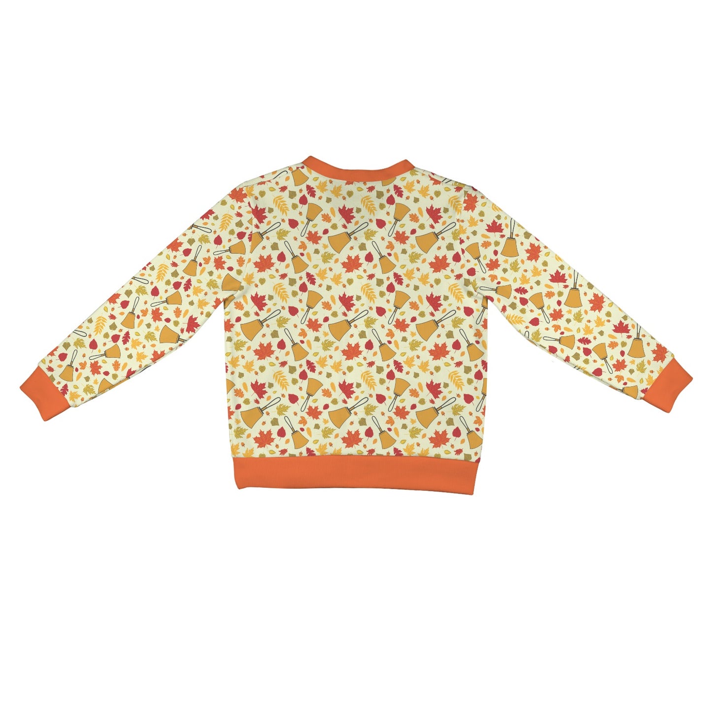 Handbell Falling Leaves Women's Cardigan