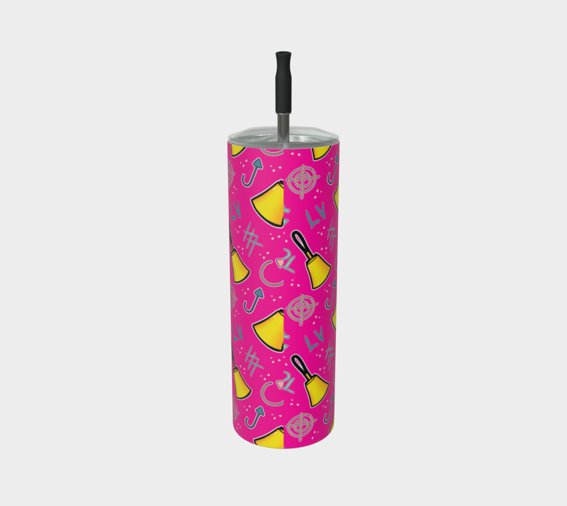Cartoon Handbell Tumbler