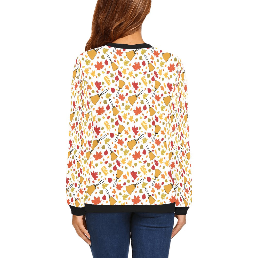 Autumn Handbell Print Sweatshirt
