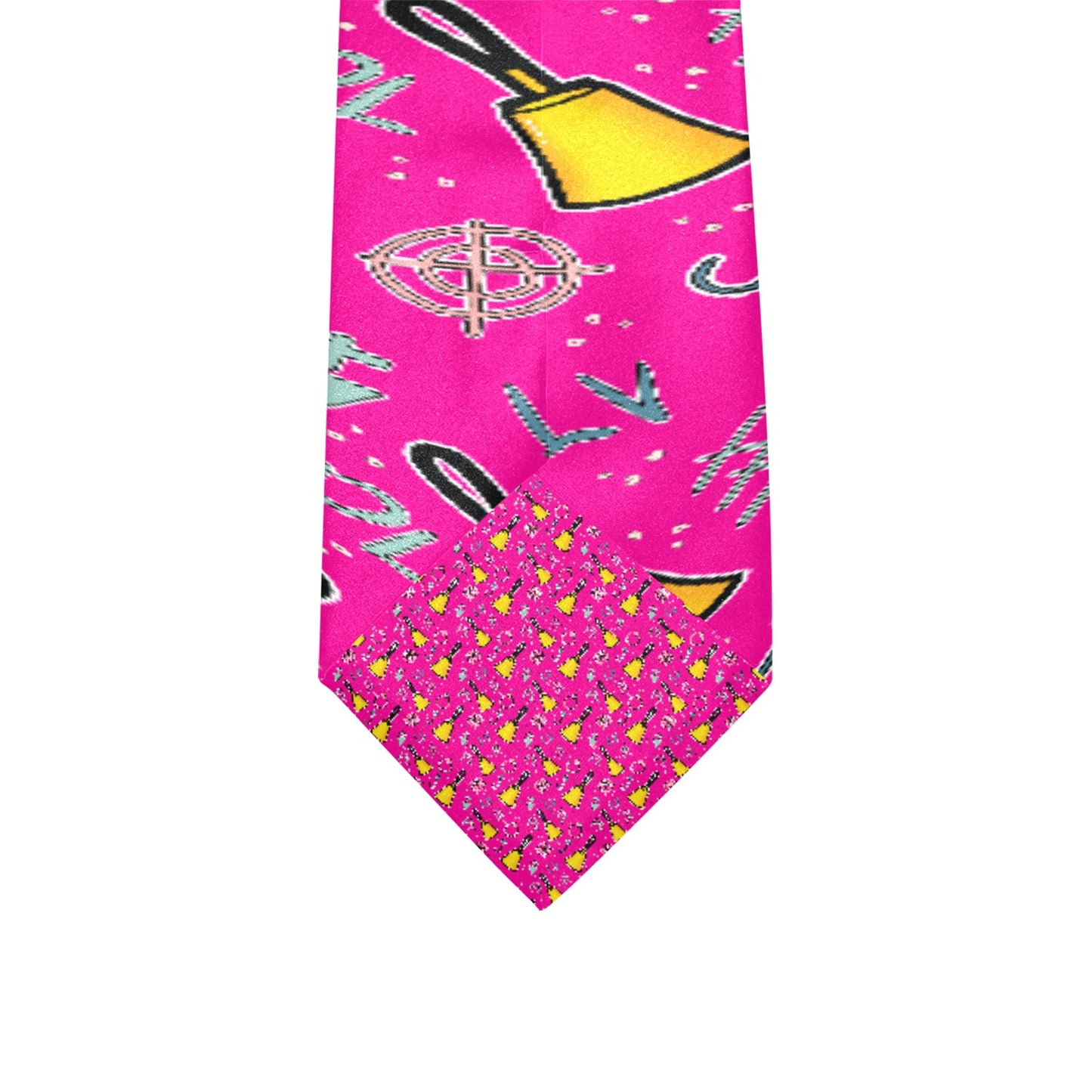 Cartoon Handbell Necktie