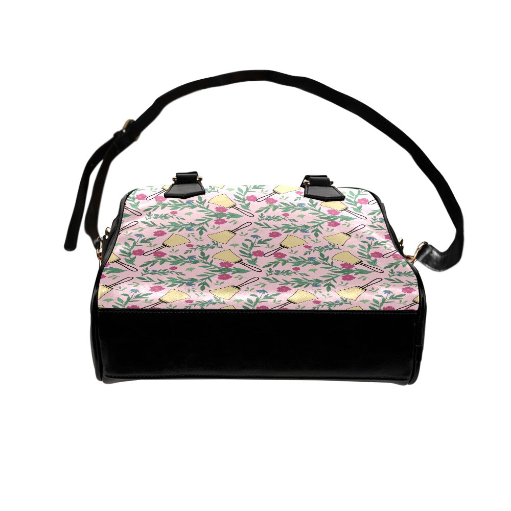 Bell Floral Shoulder Handbag
