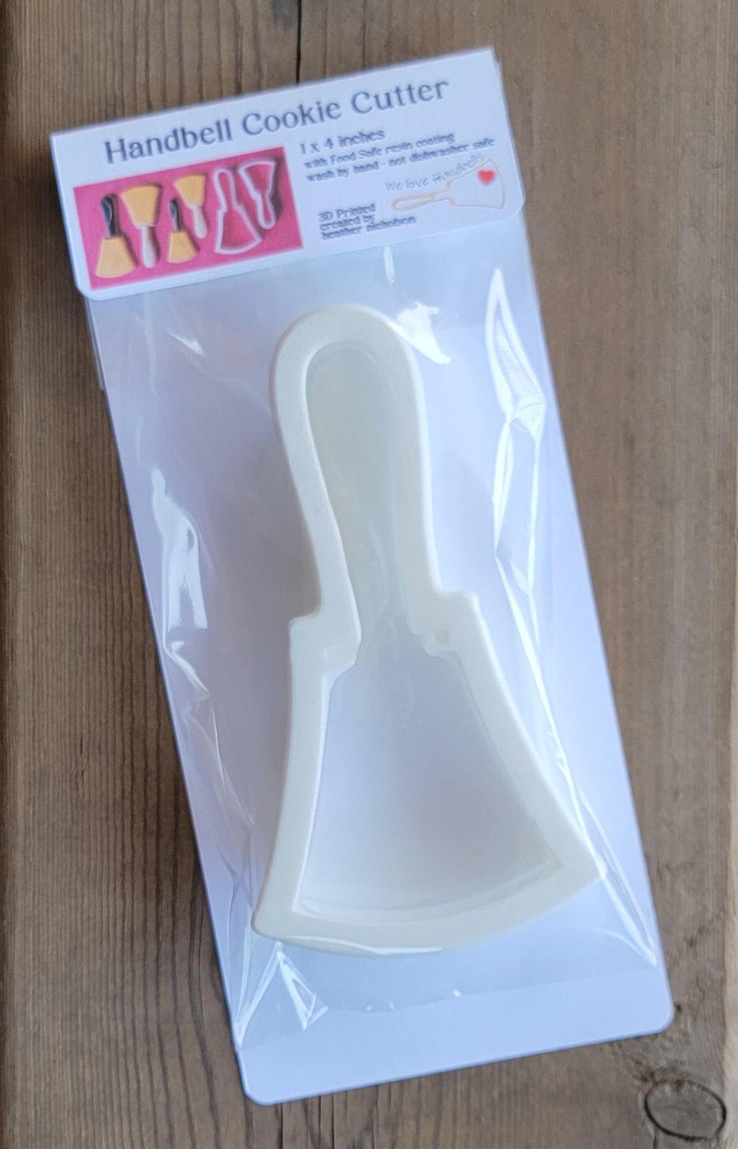 English Handbell Cookie Cutter - 4 inch